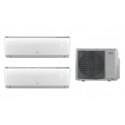 CH-Alpha inverter 5,0 kW met 3,5 kW + 2,5 kW binnenunits met WiFi